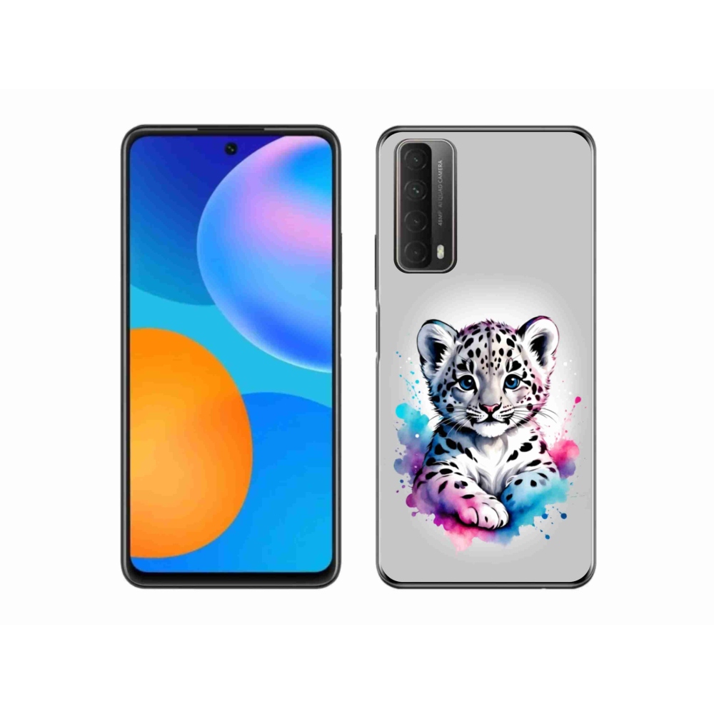 Gélový kryt mmCase na Huawei P Smart (2021) - leopardej mláďa