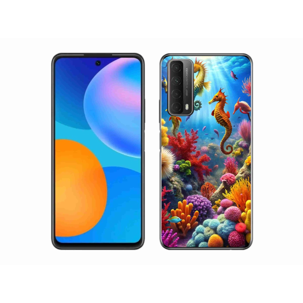 Gélový kryt mmCase na Huawei P Smart (2021) - morský svet 3