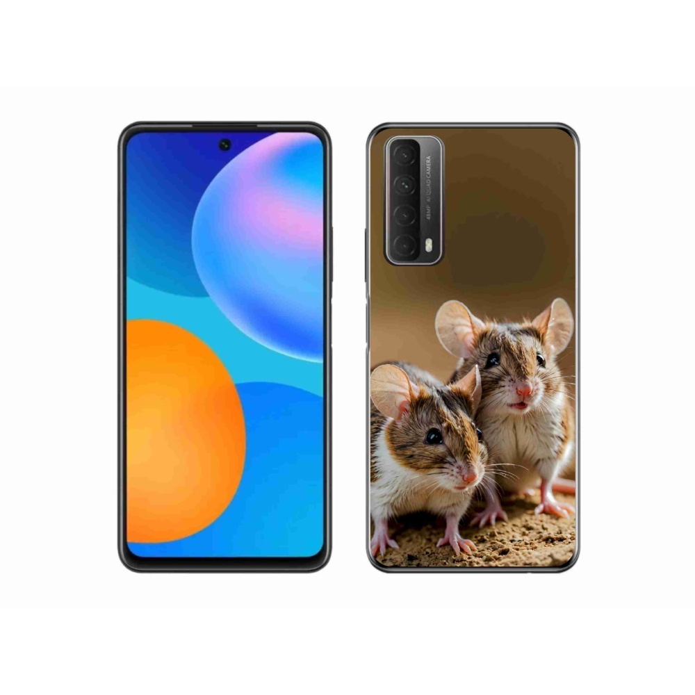 Gélový kryt mmCase na Huawei P Smart (2021) - myší duo