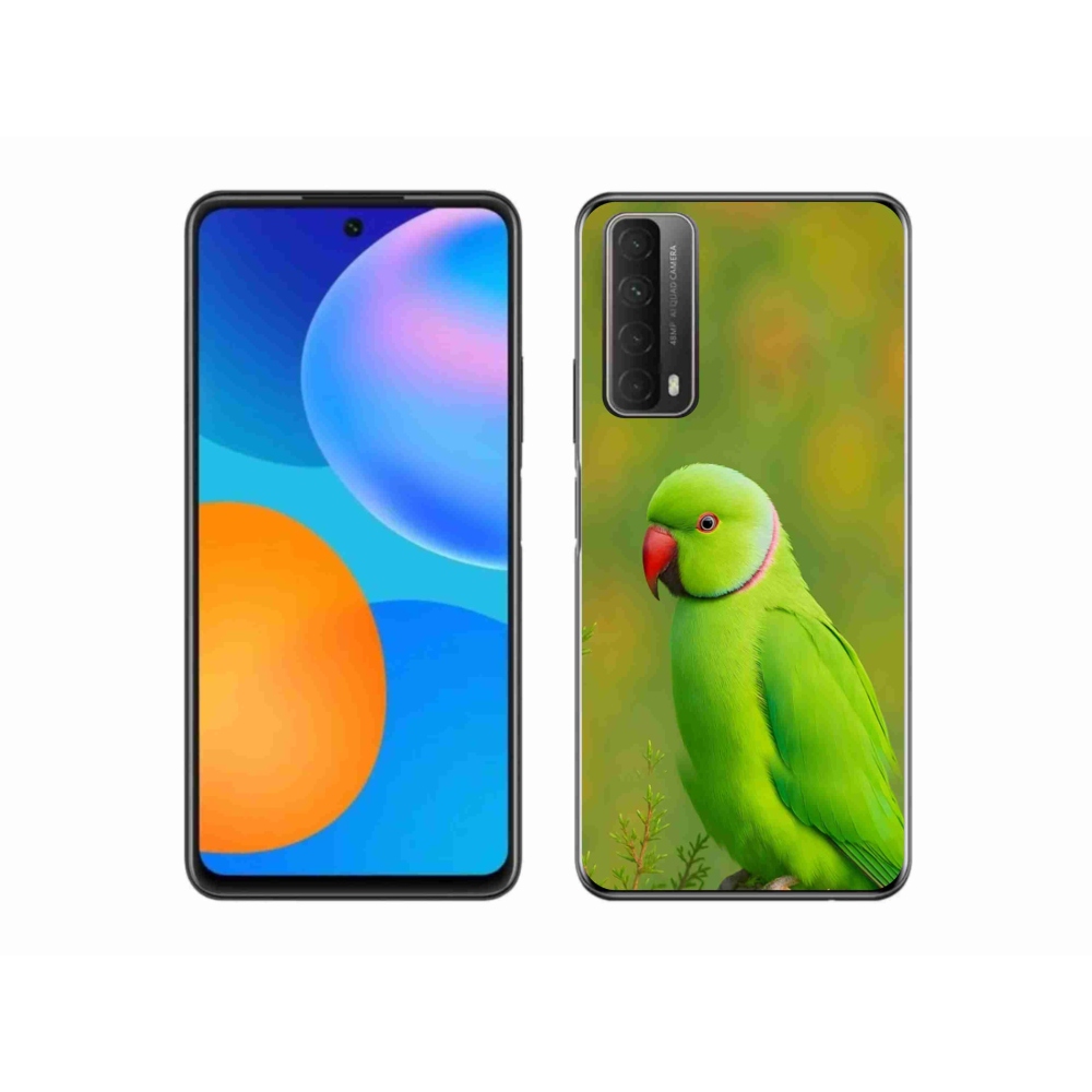 Gélový kryt mmCase na Huawei P Smart (2021) - papagáj Alexandr 2