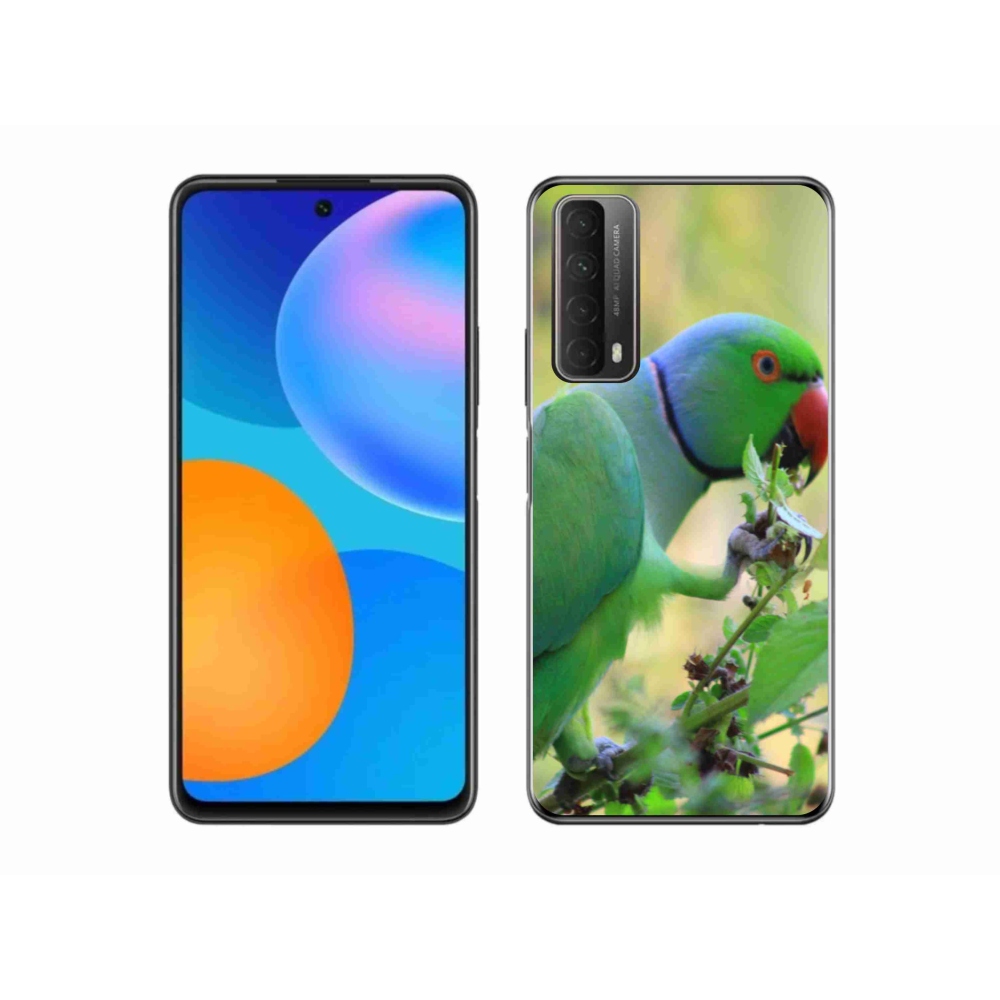 Gélový kryt mmCase na Huawei P Smart (2021) - papagáj Alexandr