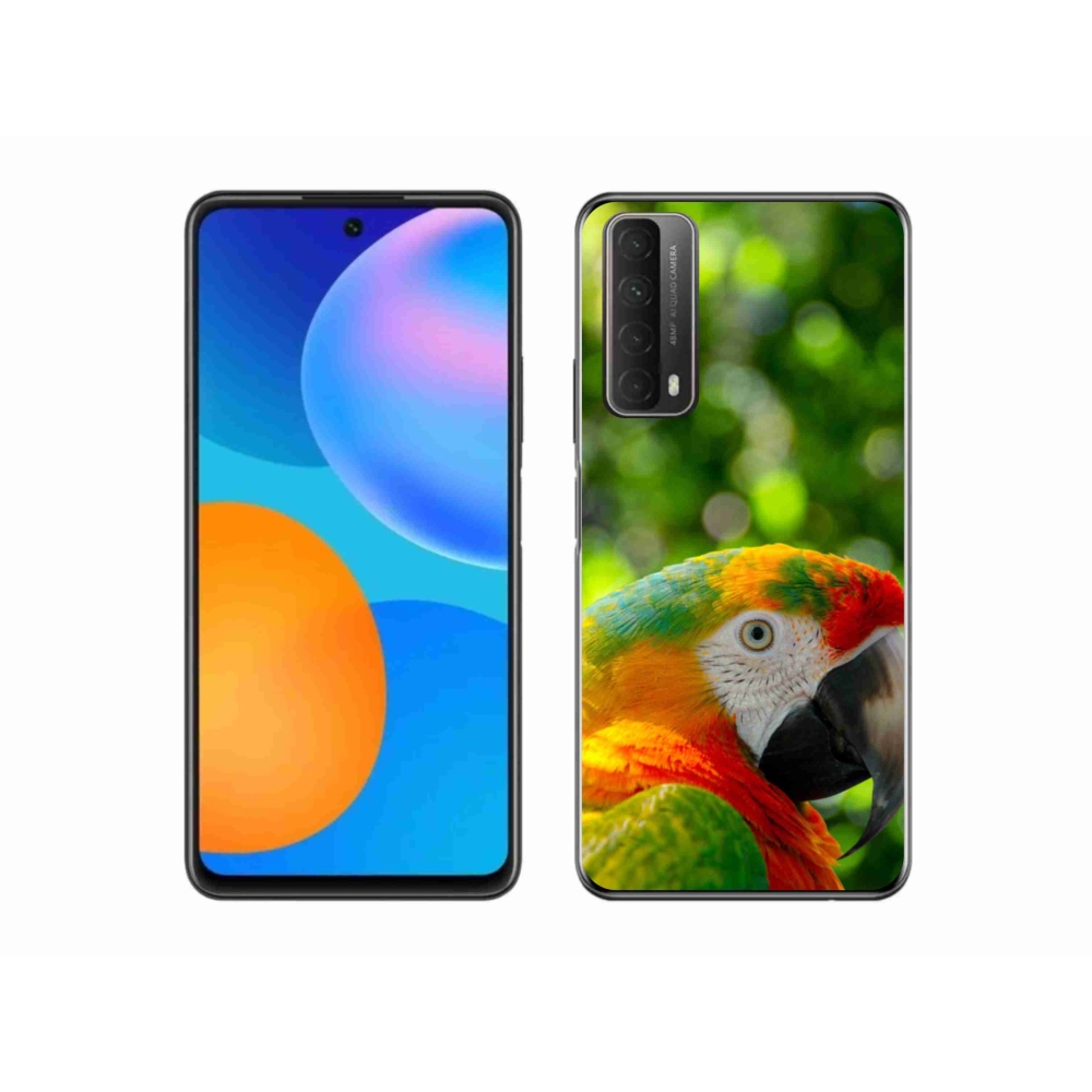 Gélový kryt mmCase na Huawei P Smart (2021) - papagáj ara 3
