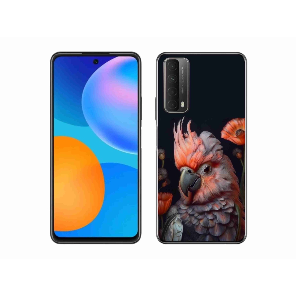 Gélový kryt mmCase na Huawei P Smart (2021) - papagáj kakadu vo farbách