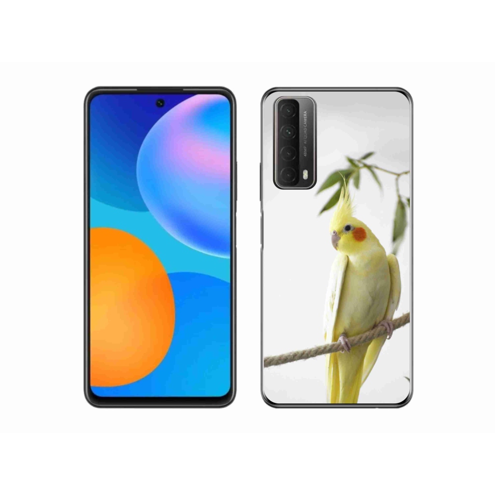 Gélový kryt mmCase na Huawei P Smart (2021) - papagáj korela chocholatá
