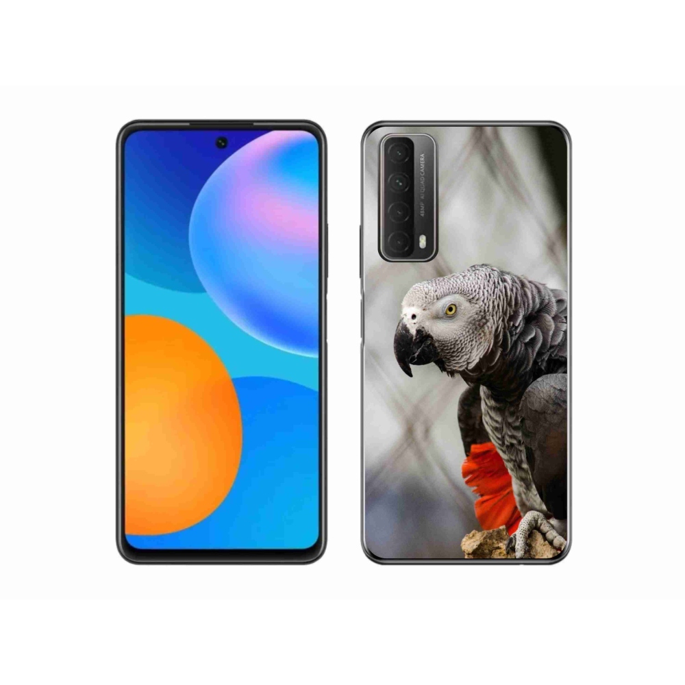 Gélový kryt mmCase na Huawei P Smart (2021) - papagáj žako 3