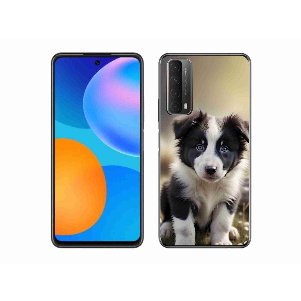 Gélový kryt mmCase na Huawei P Smart (2021) - roztomilá border kólia
