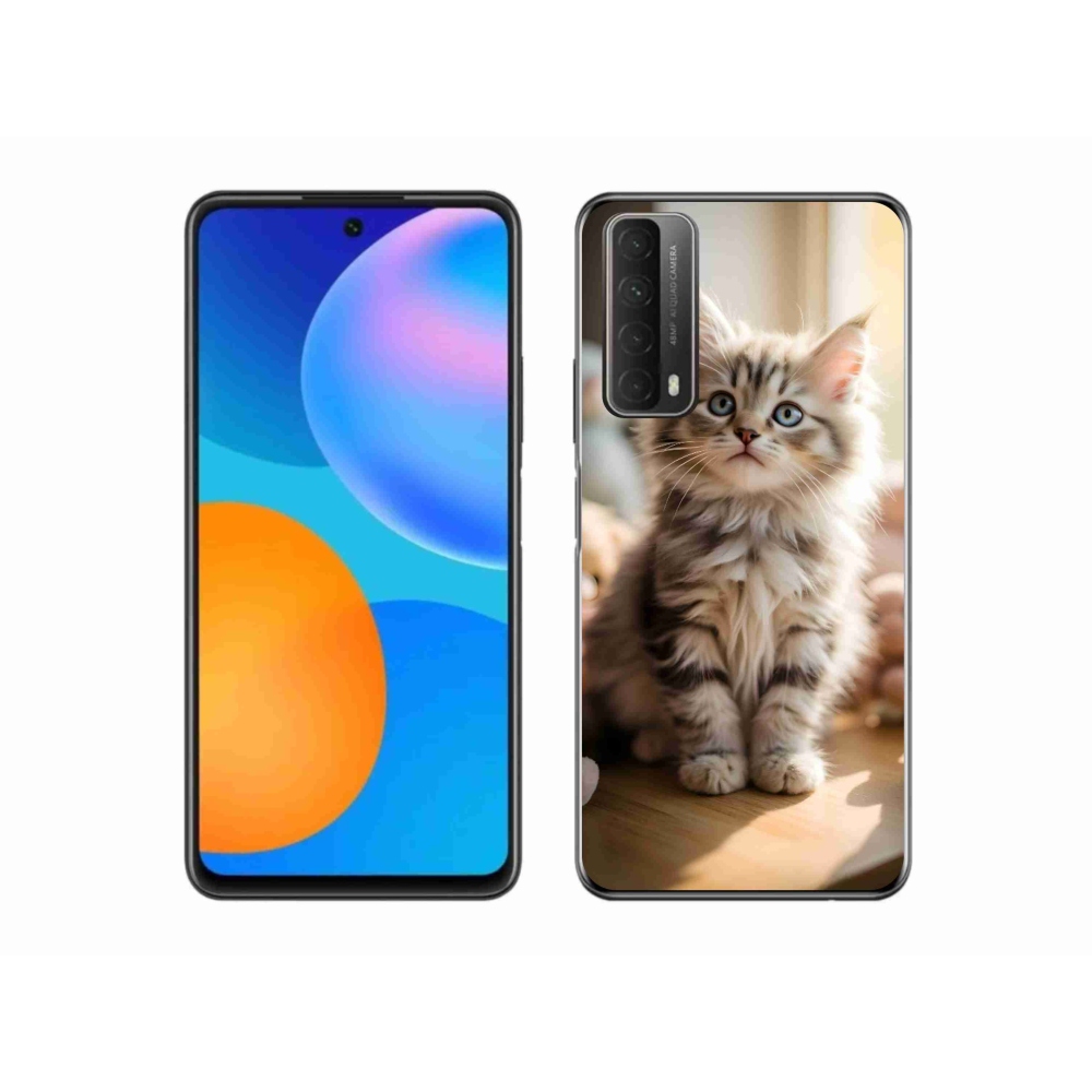 Gélový kryt mmCase na Huawei P Smart (2021) - roztomilé mačiatko 10