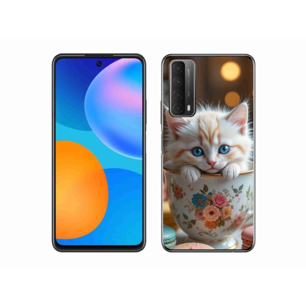 Gélový kryt mmCase na Huawei P Smart (2021) - roztomilé mačiatko 6