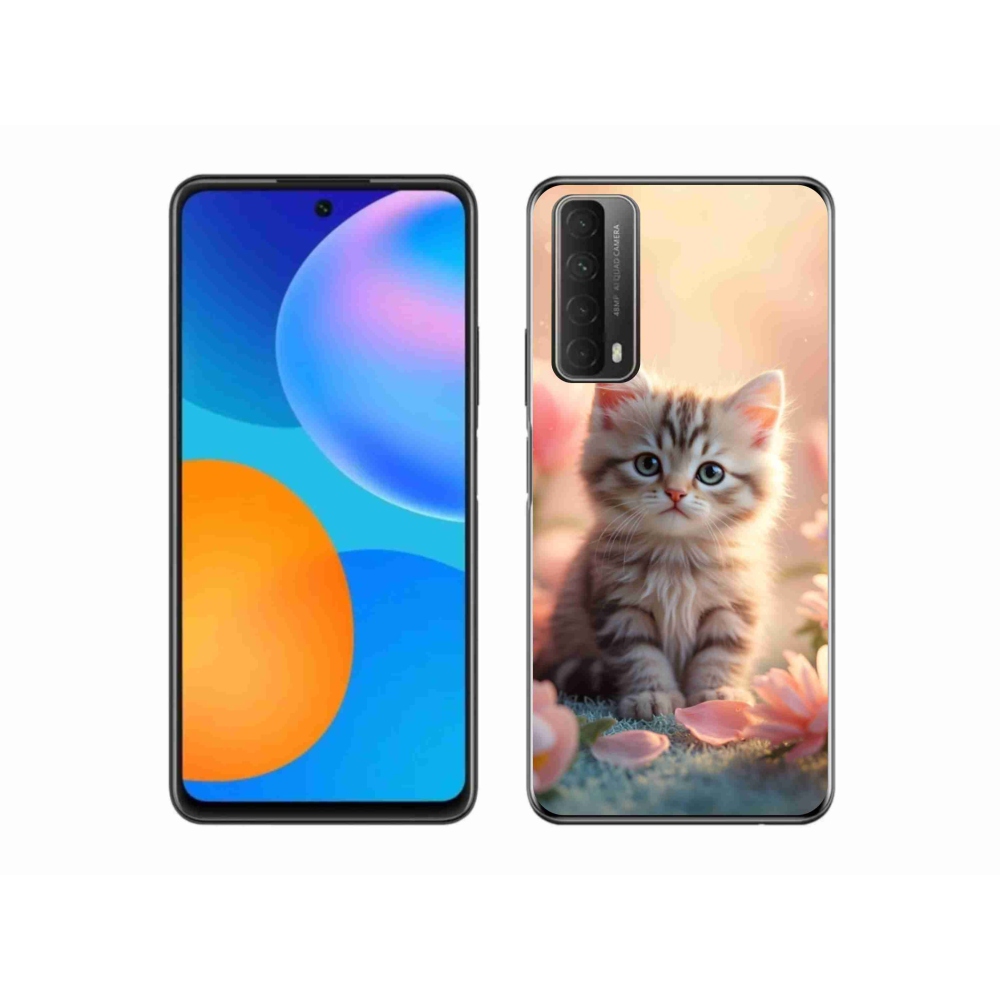 Gélový kryt mmCase na Huawei P Smart (2021) - roztomilé mačiatko 8