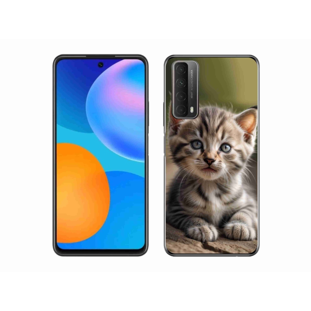 Gélový kryt mmCase na Huawei P Smart (2021) - roztomilé mačiatko 9