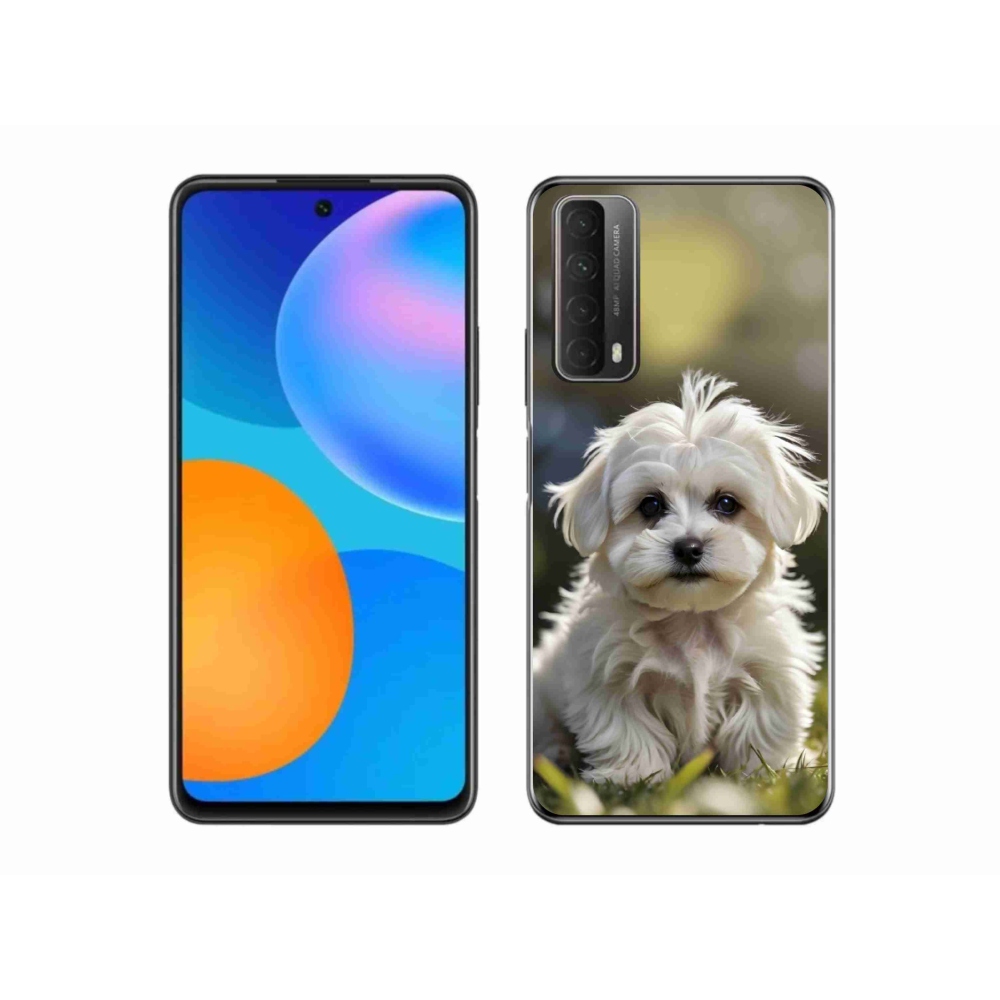 Gélový kryt mmCase na Huawei P Smart (2021) - roztomilý maltézsky psík