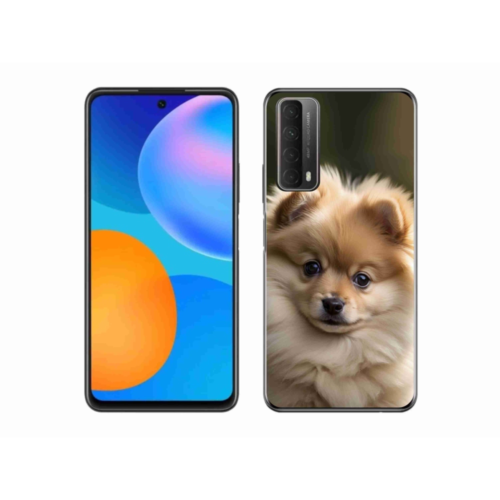 Gélový kryt mm Case na Huawei P Smart (2021) - roztomilý pomeranian 2