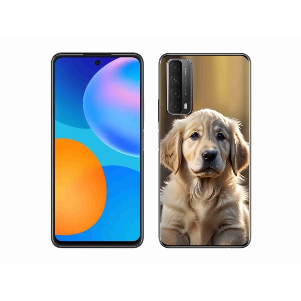 Gélový kryt mmCase na Huawei P Smart (2021) - roztomilý zlatý retriever