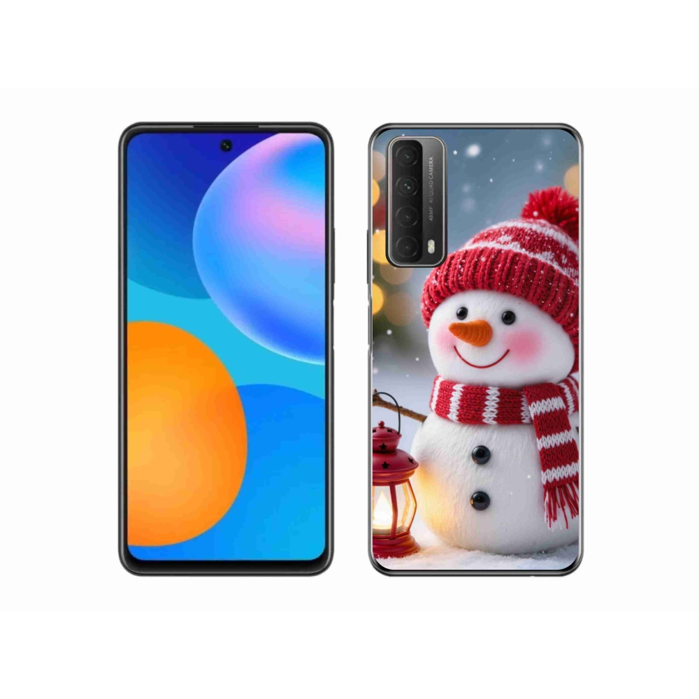 Gélový kryt mmCase na Huawei P Smart (2021) - snehuliak 2