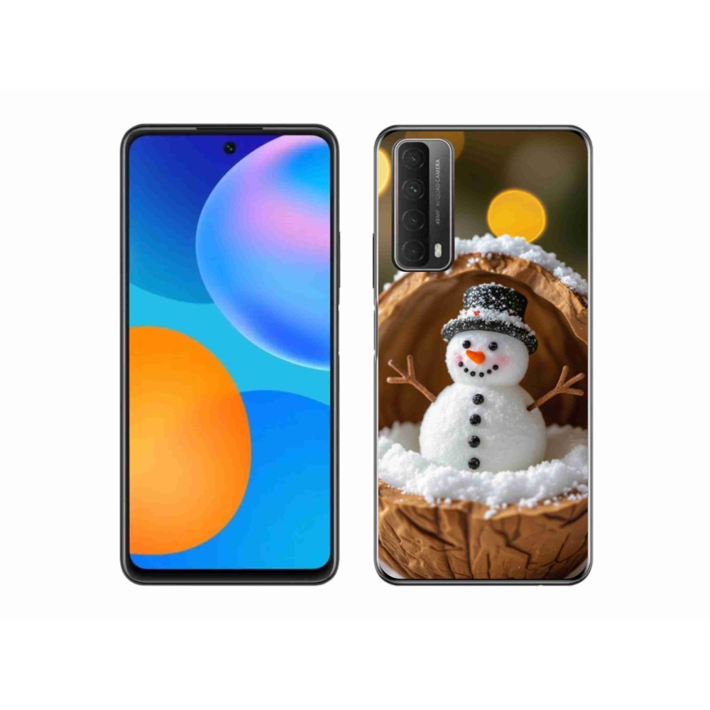 Gélový kryt mmCase na Huawei P Smart (2021) - snehuliak 4