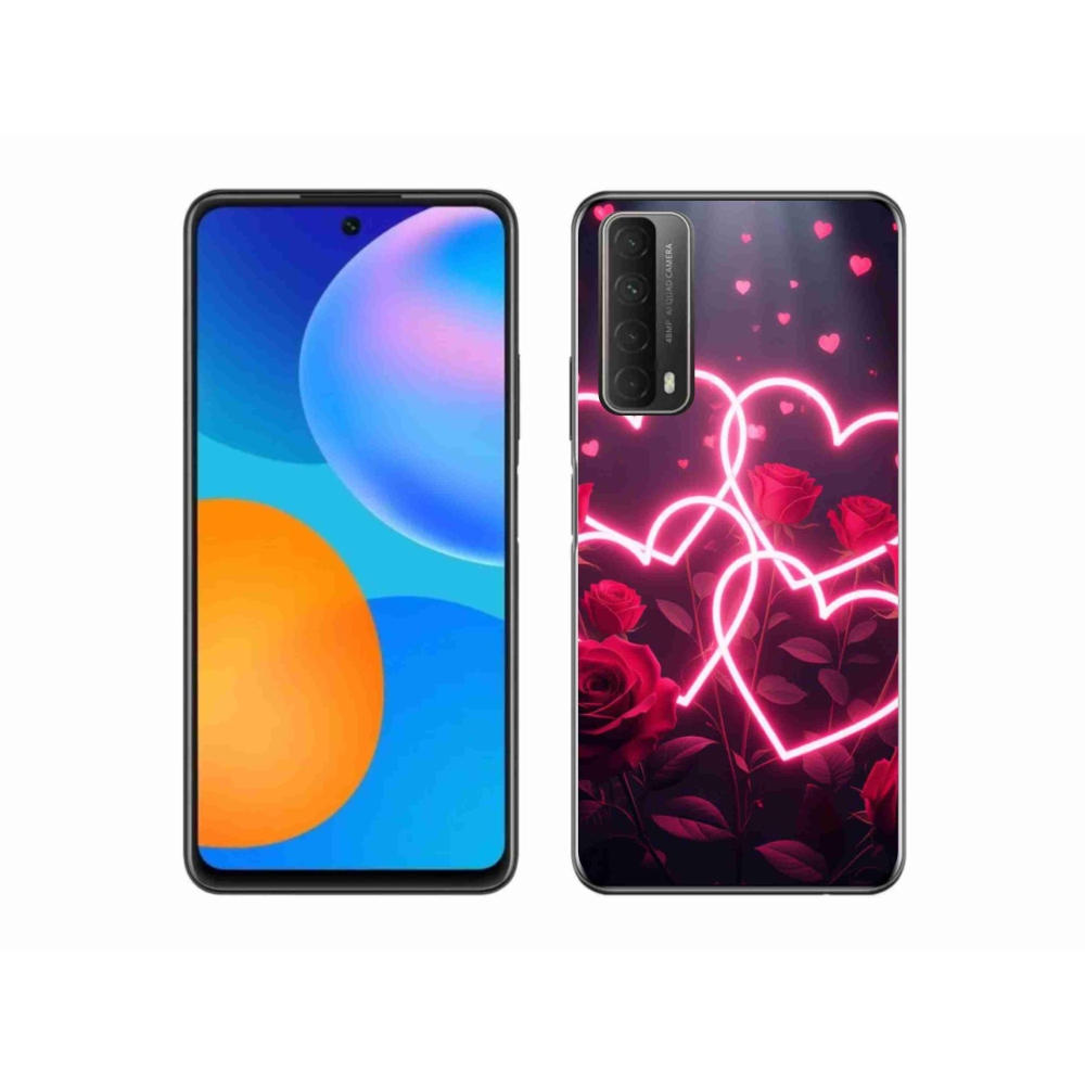 Gélový kryt mmCase na Huawei P Smart (2021) - srdce lásky