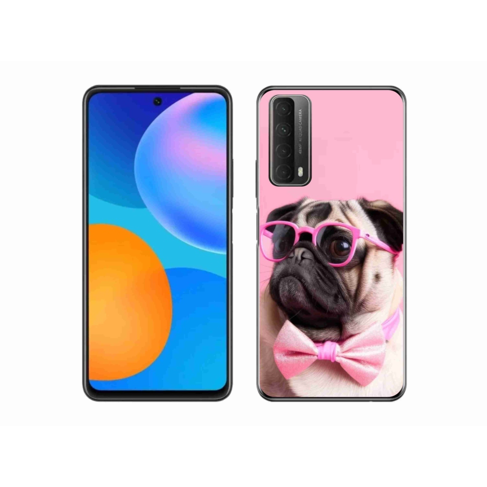 Gélový kryt mmCase na Huawei P Smart (2021) - štýlový mops