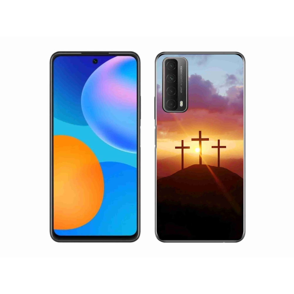 Gélový kryt mmCase na Huawei P Smart (2021) - tri kríža