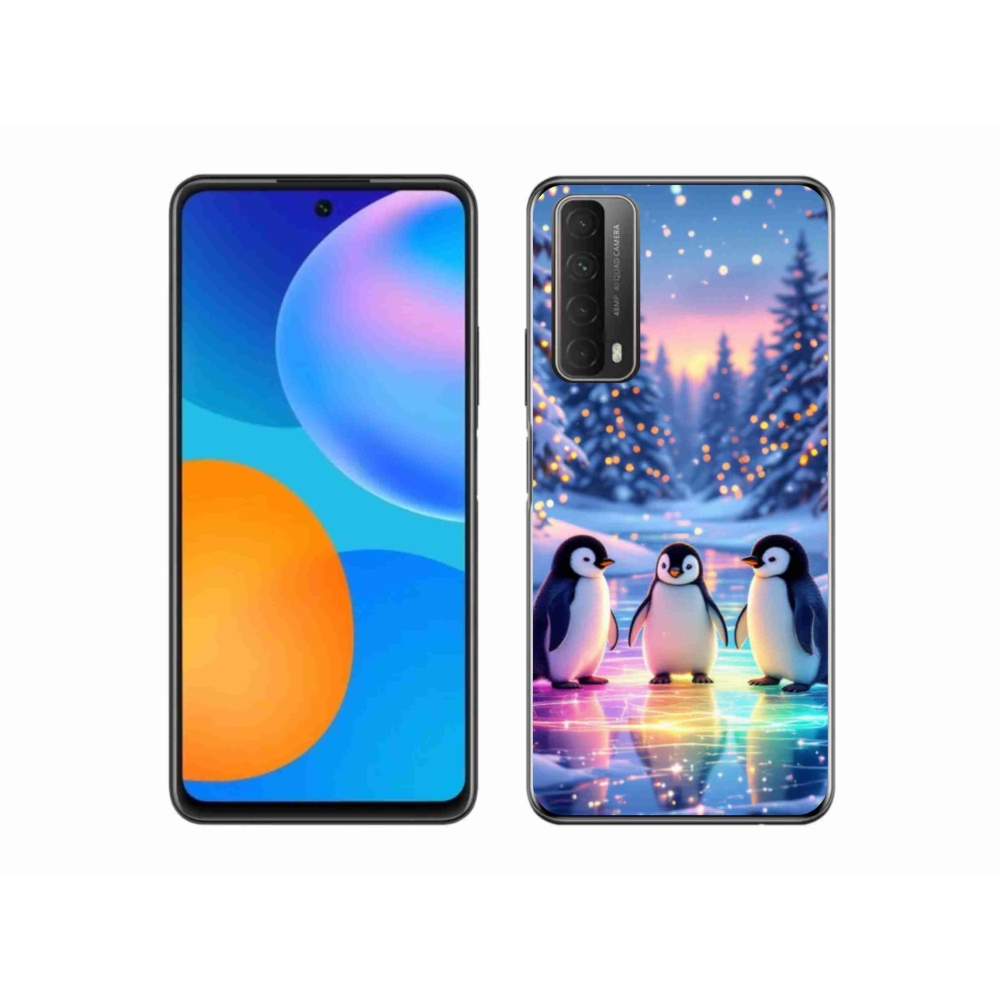 Gélový kryt mmCase na Huawei P Smart (2021) - tučniaky