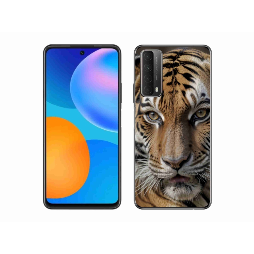 Gélový kryt mmCase na Huawei P Smart (2021) - tigrie pohľad