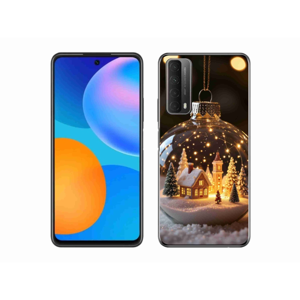 Gélový kryt mmCase na Huawei P Smart (2021) - vianočné gule 3