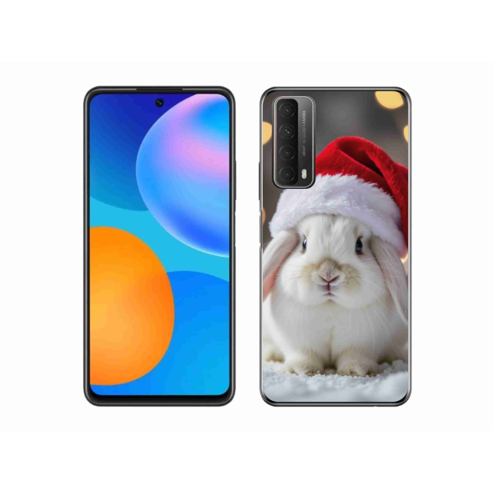 Gélový kryt mmCase na Huawei P Smart (2021) - vianočný králik