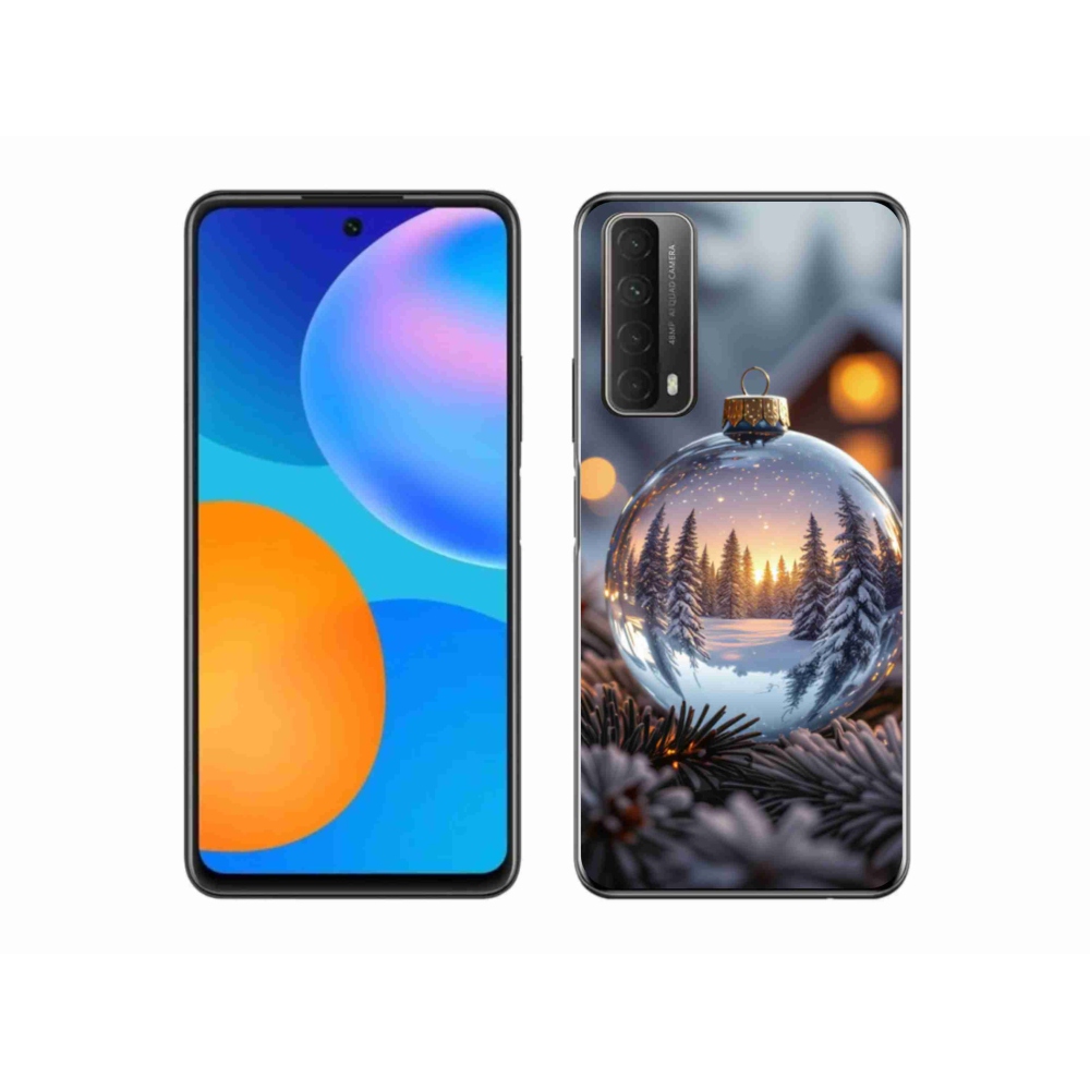 Gélový kryt mmCase na Huawei P Smart (2021) - vianočná ozdoba