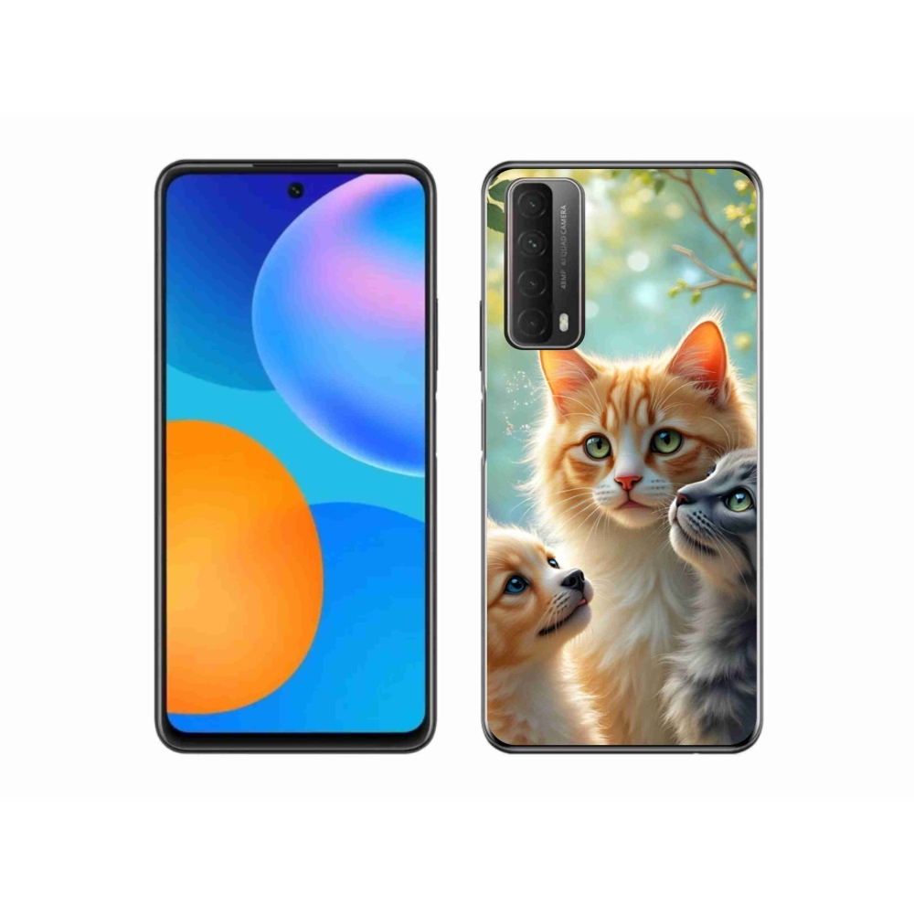 Gélový kryt mmCase na Huawei P Smart (2021) - zvieracie priateľstvo 2