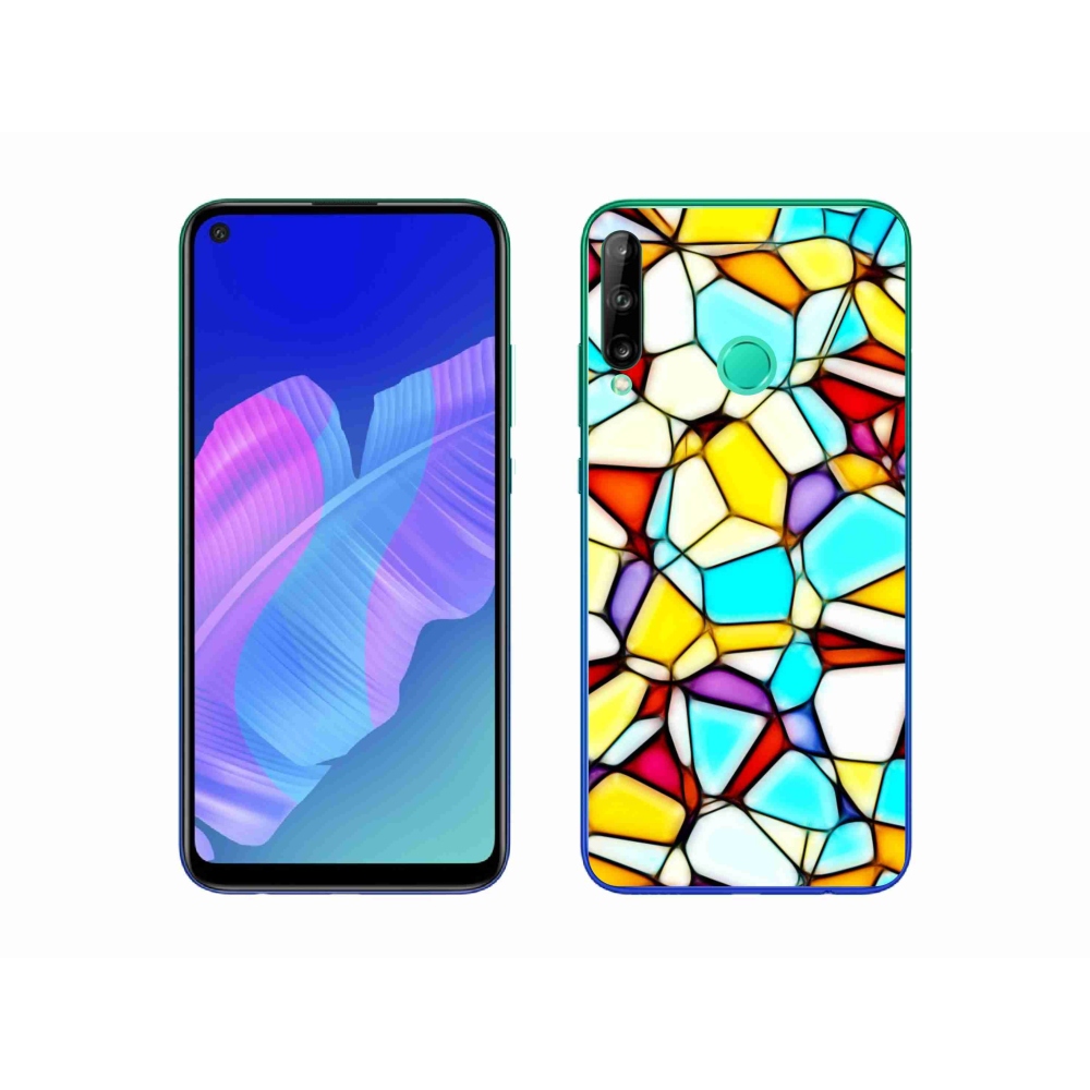 Gélový kryt mmCase na Huawei P40 Lite E - abstraktný motív 40