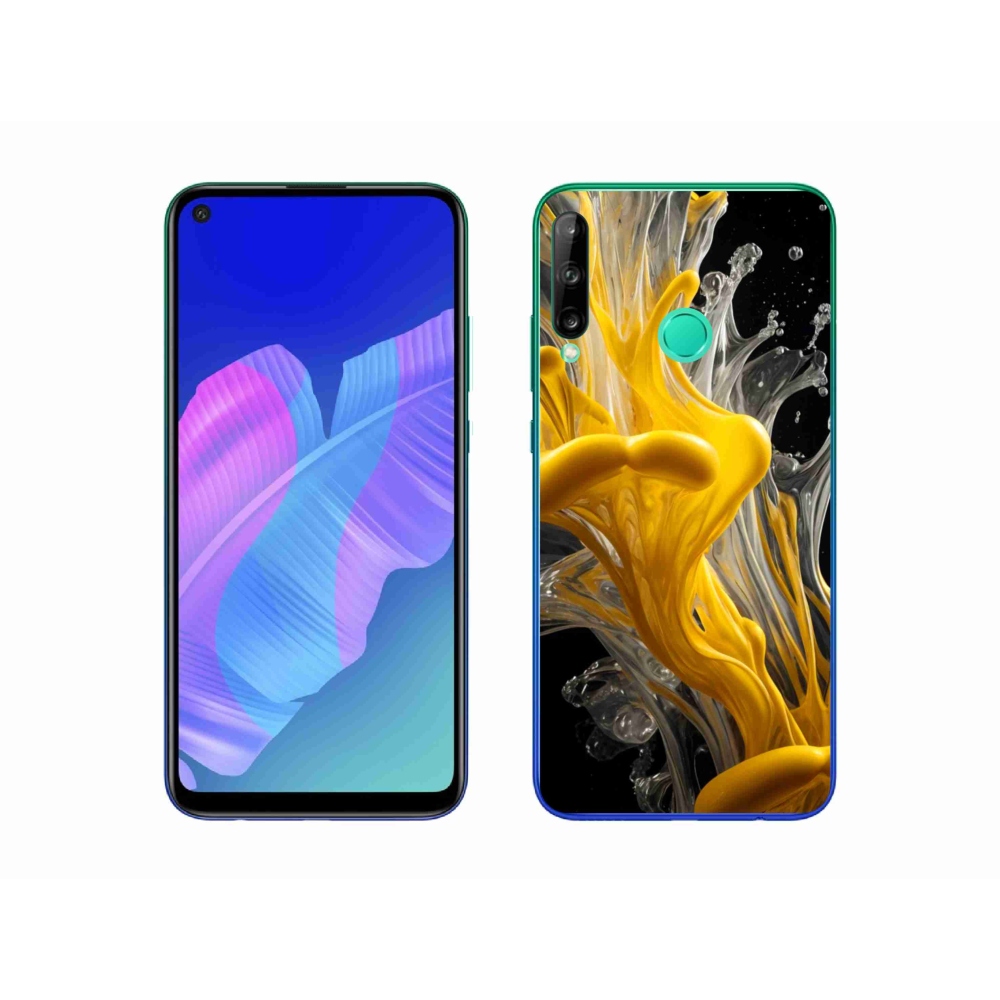 Gélový kryt mmCase na Huawei P40 Lite E - abstraktný motív 48