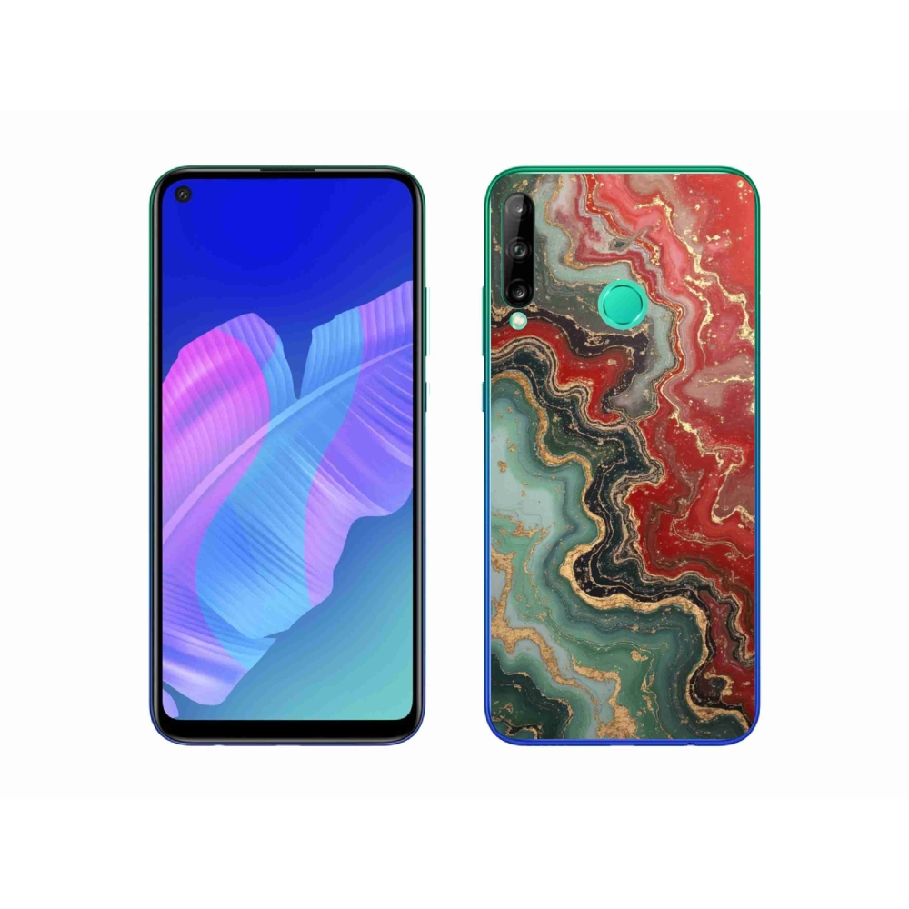 Gélový kryt mmCase na Huawei P40 Lite E - abstraktný motív 55