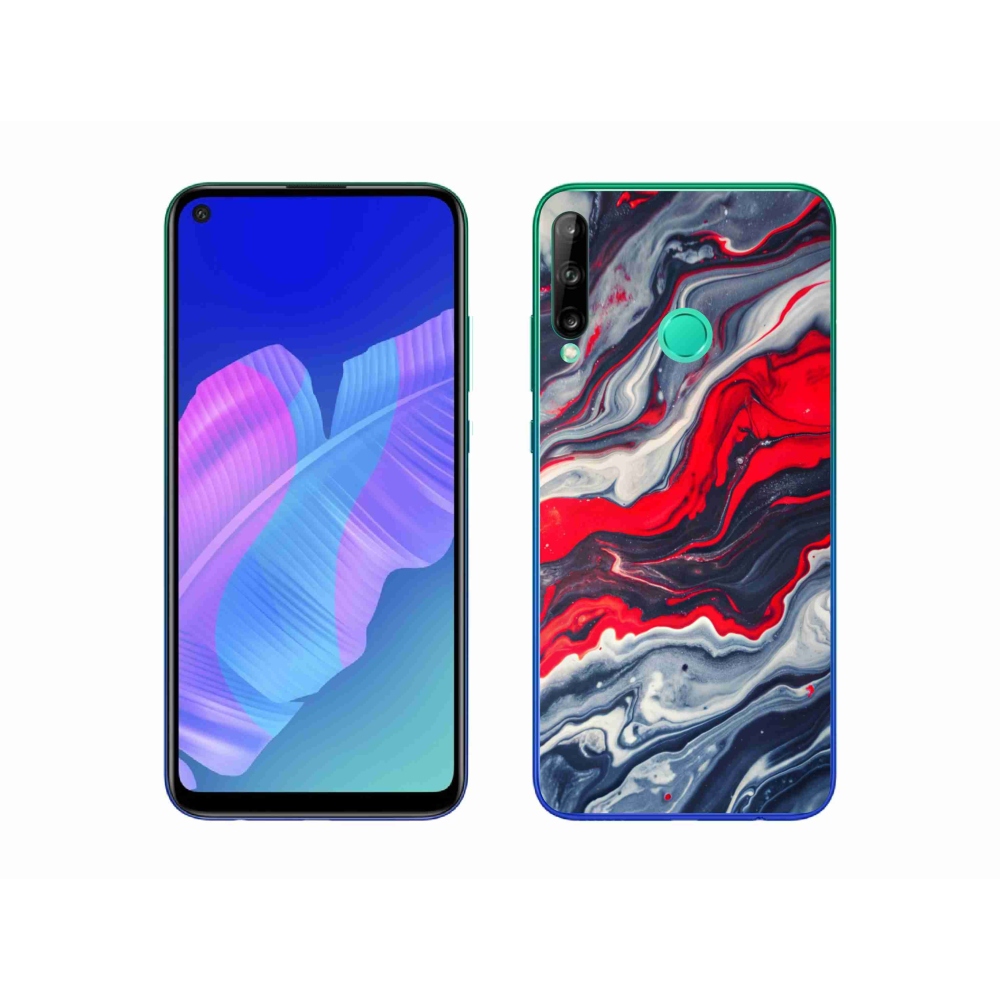 Gélový kryt mmCase na Huawei P40 Lite E - abstraktný motív 59