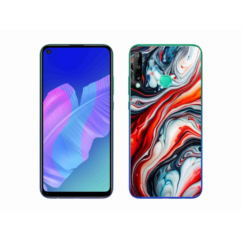 Gélový kryt mmCase na Huawei P40 Lite E - abstraktný motív 63