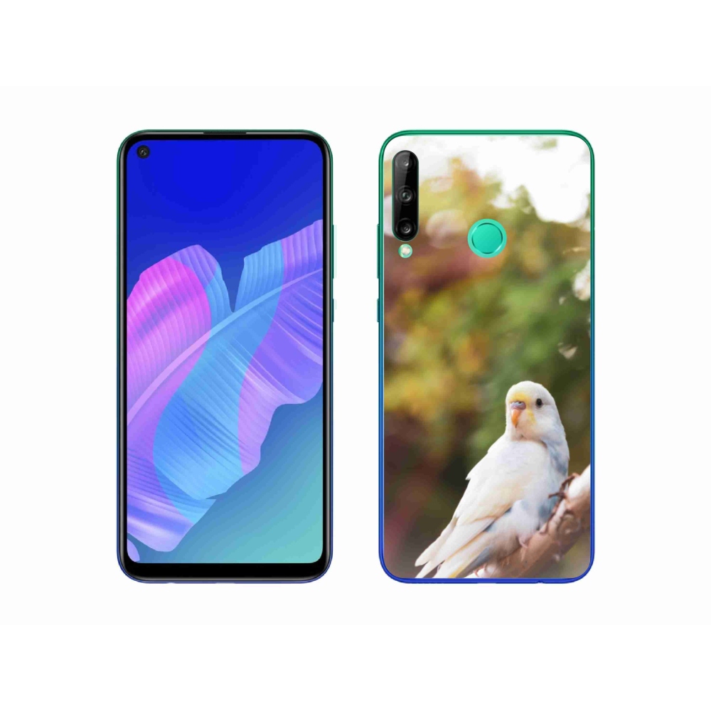 Gélový kryt mmCase na Huawei P40 Lite E - andulka biela