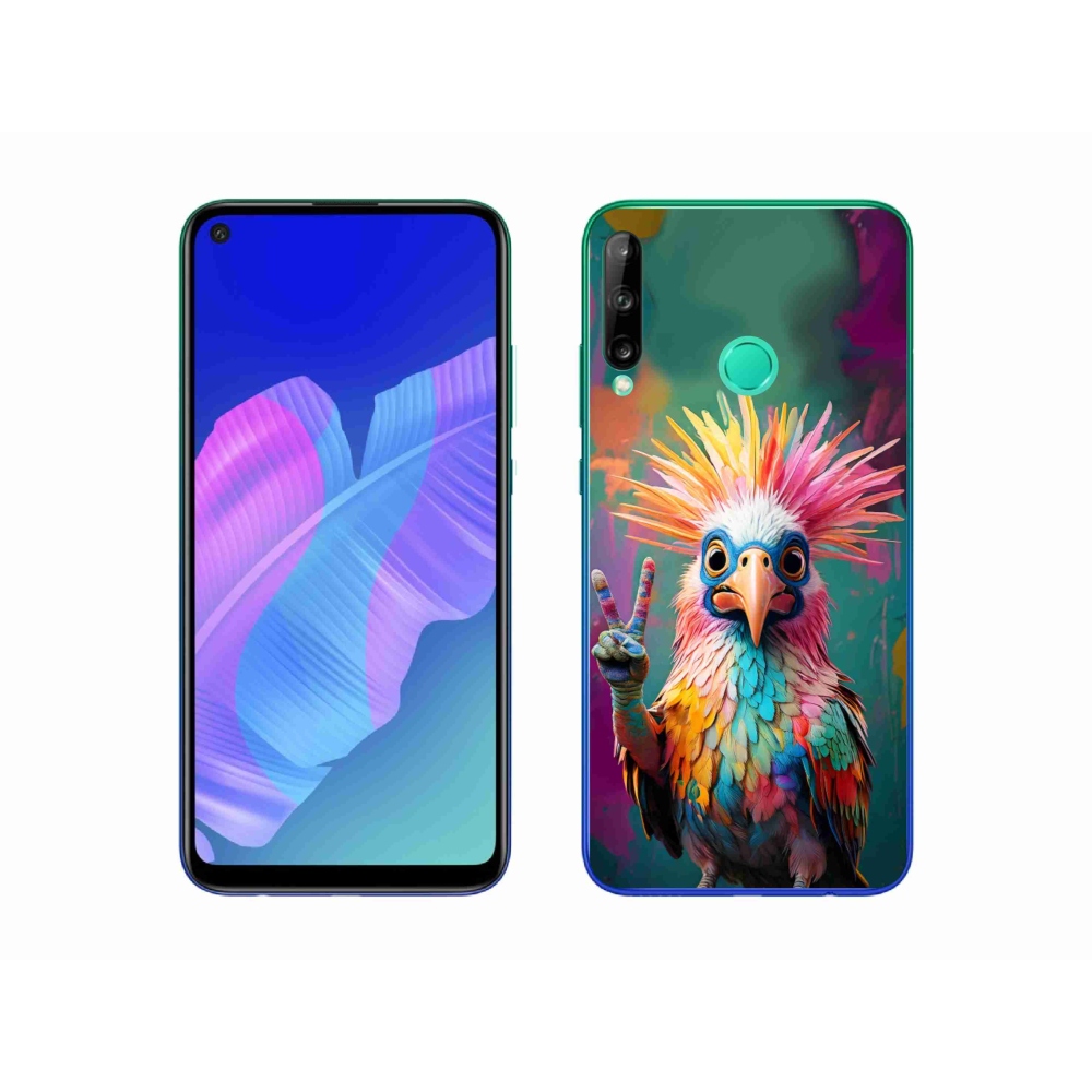 Gélový kryt mmCase na Huawei P40 Lite E - farebný rebel