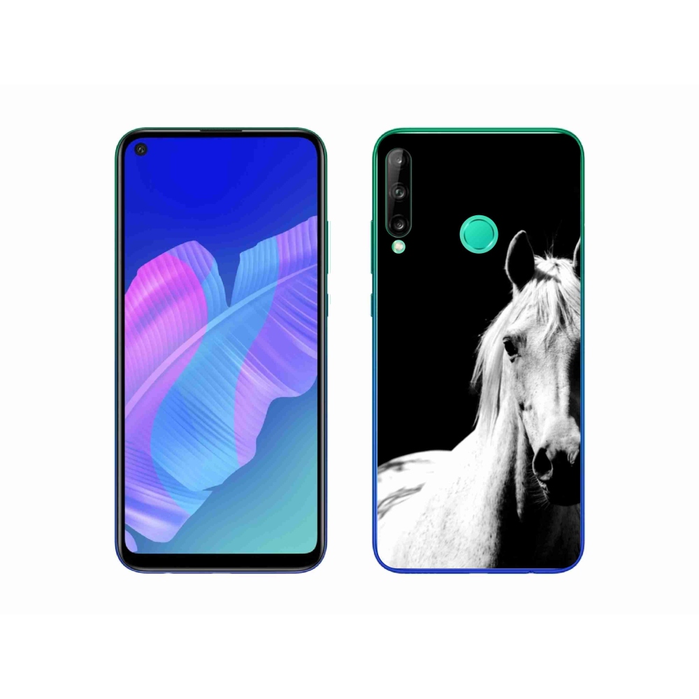 Gélový kryt mmCase na Huawei P40 Lite E - biely kôň 5