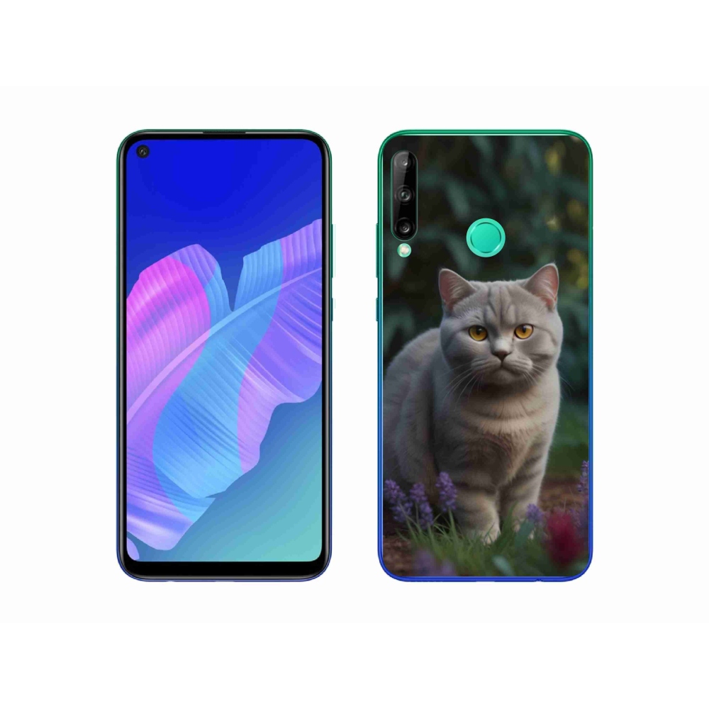 Gélový kryt mmCase na Huawei P40 Lite E - britská mačka