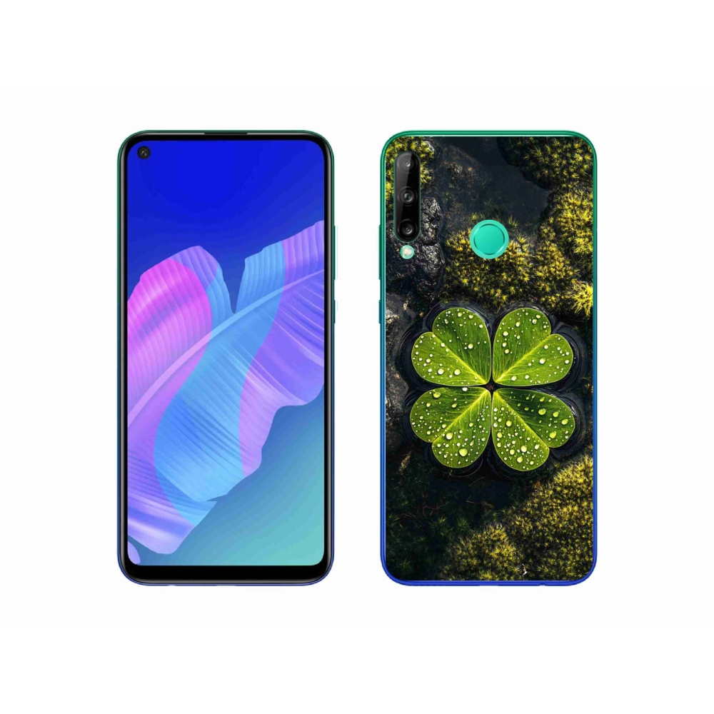 Gélový kryt mmCase na Huawei P40 Lite E - štvorlístok