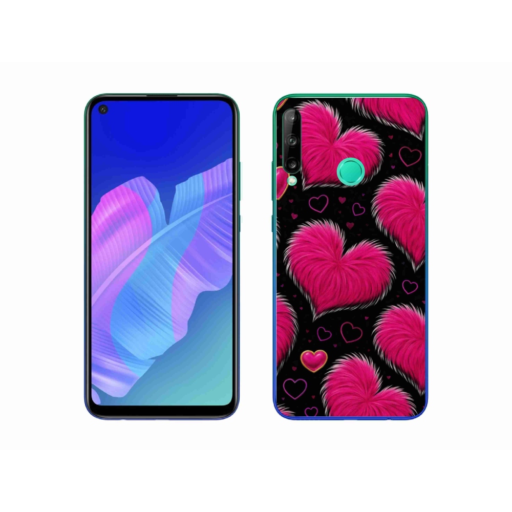 Gélový kryt mmCase na Huawei P40 Lite E - hebké srdce