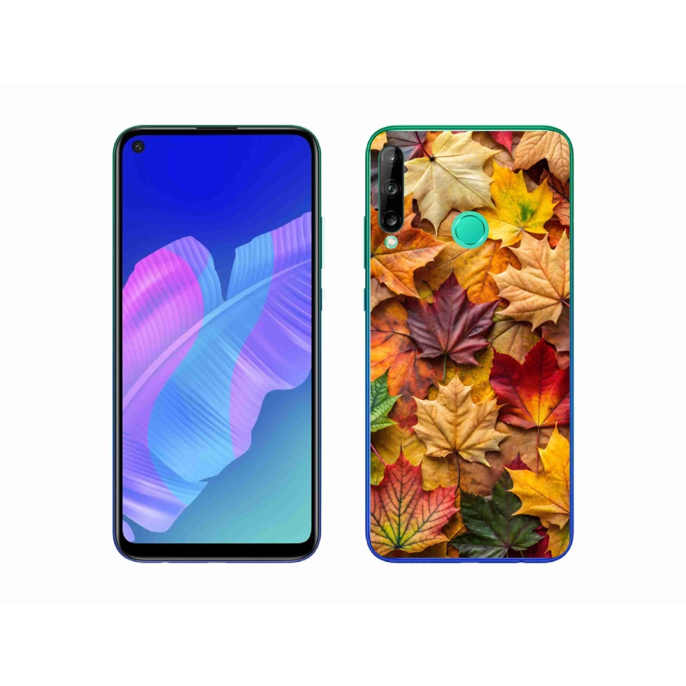 Gélový kryt mmCase na Huawei P40 Lite E - javorové listy 2