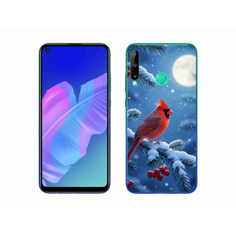 Gélový kryt mmCase na Huawei P40 Lite E - kardinál červený