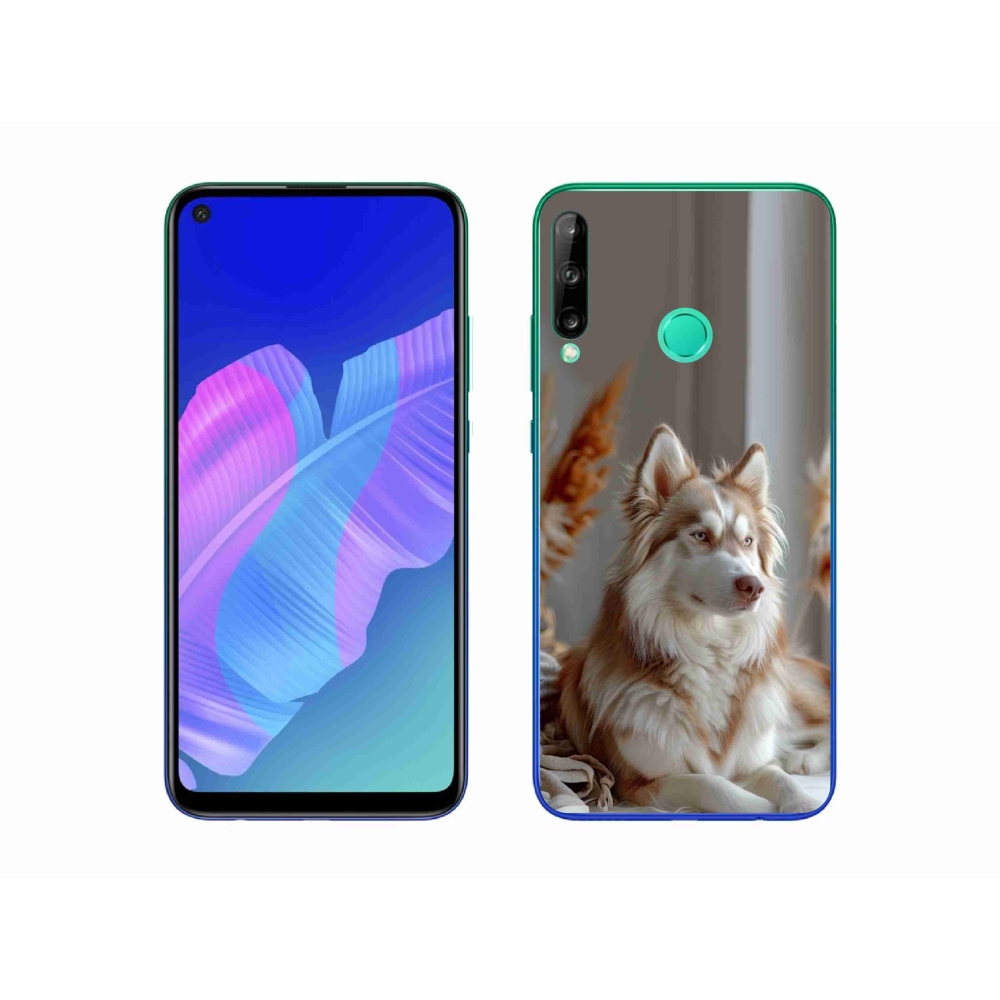 Gélový kryt mmCase na Huawei P40 Lite E - pokojný sibírsky husky