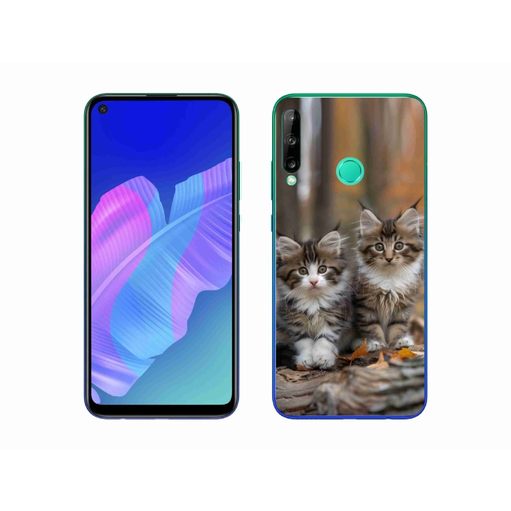 Gélový kryt mmCase na Huawei P40 Lite E - mačacie duo 3