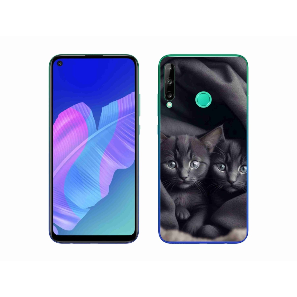 Gélový kryt mmCase na Huawei P40 Lite E - mačacie duo
