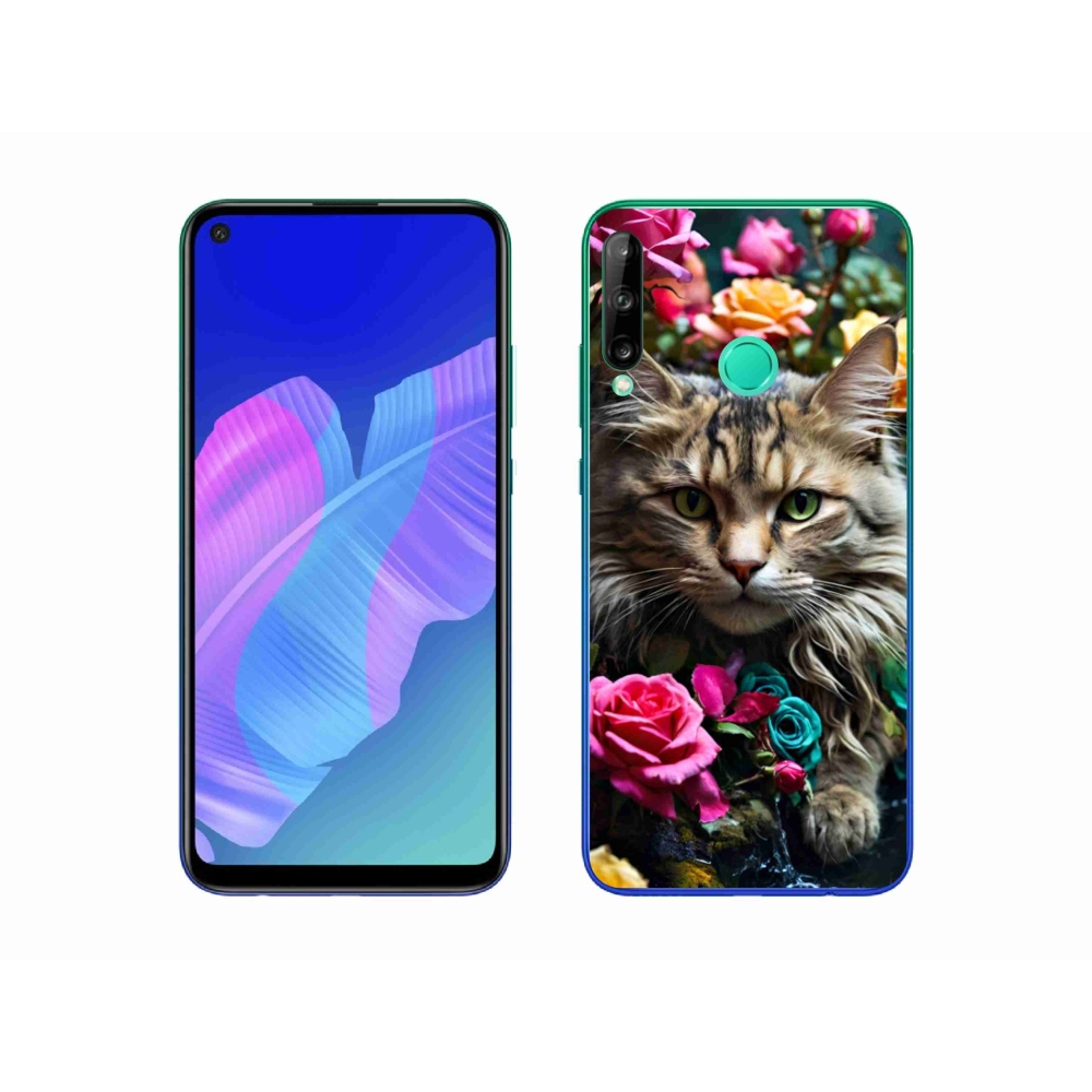 Gélový kryt mmCase na Huawei P40 Lite E - mačacie pohľad 2