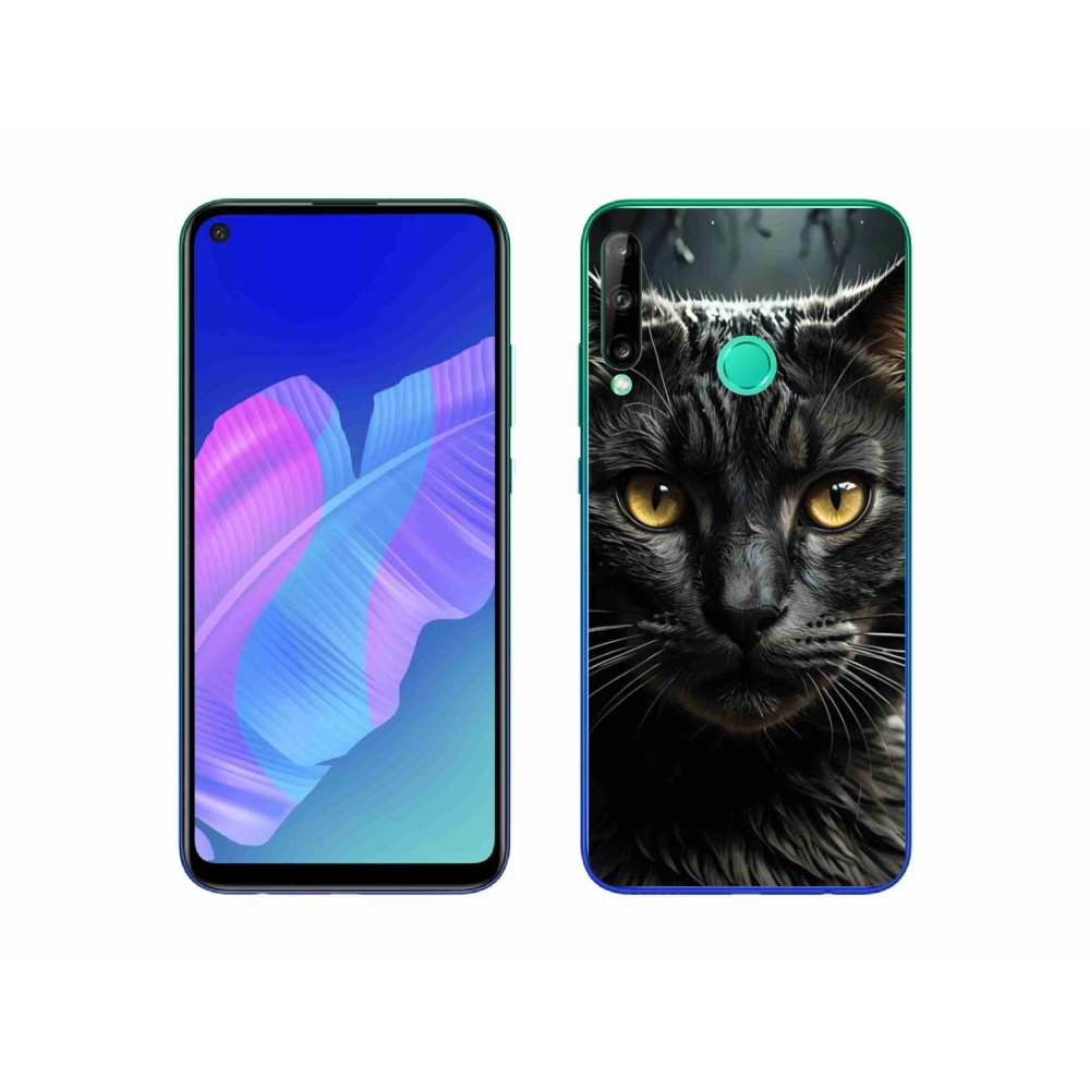 Gélový kryt mmCase na Huawei P40 Lite E - mačacie pohľad 3