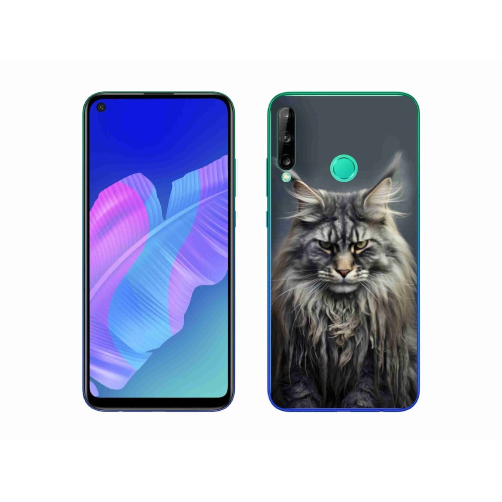 Gélový kryt mmCase na Huawei P40 Lite E - mačacie pohľad 4