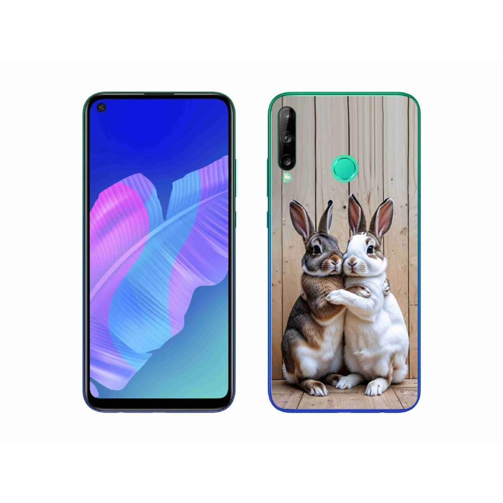 Gélový kryt mmCase na Huawei P40 Lite E - králičie pár