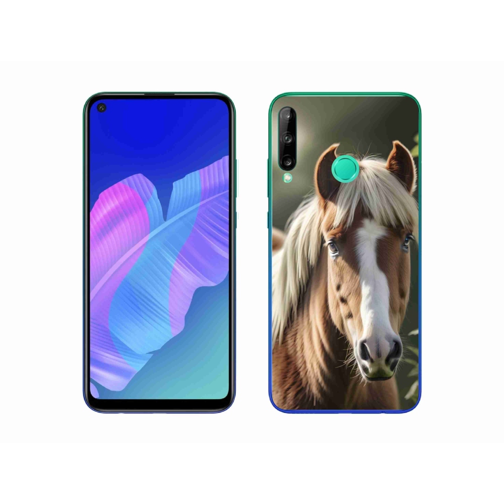 Gélový kryt mmCase na Huawei P40 Lite E - kôň so svetlou hrivou