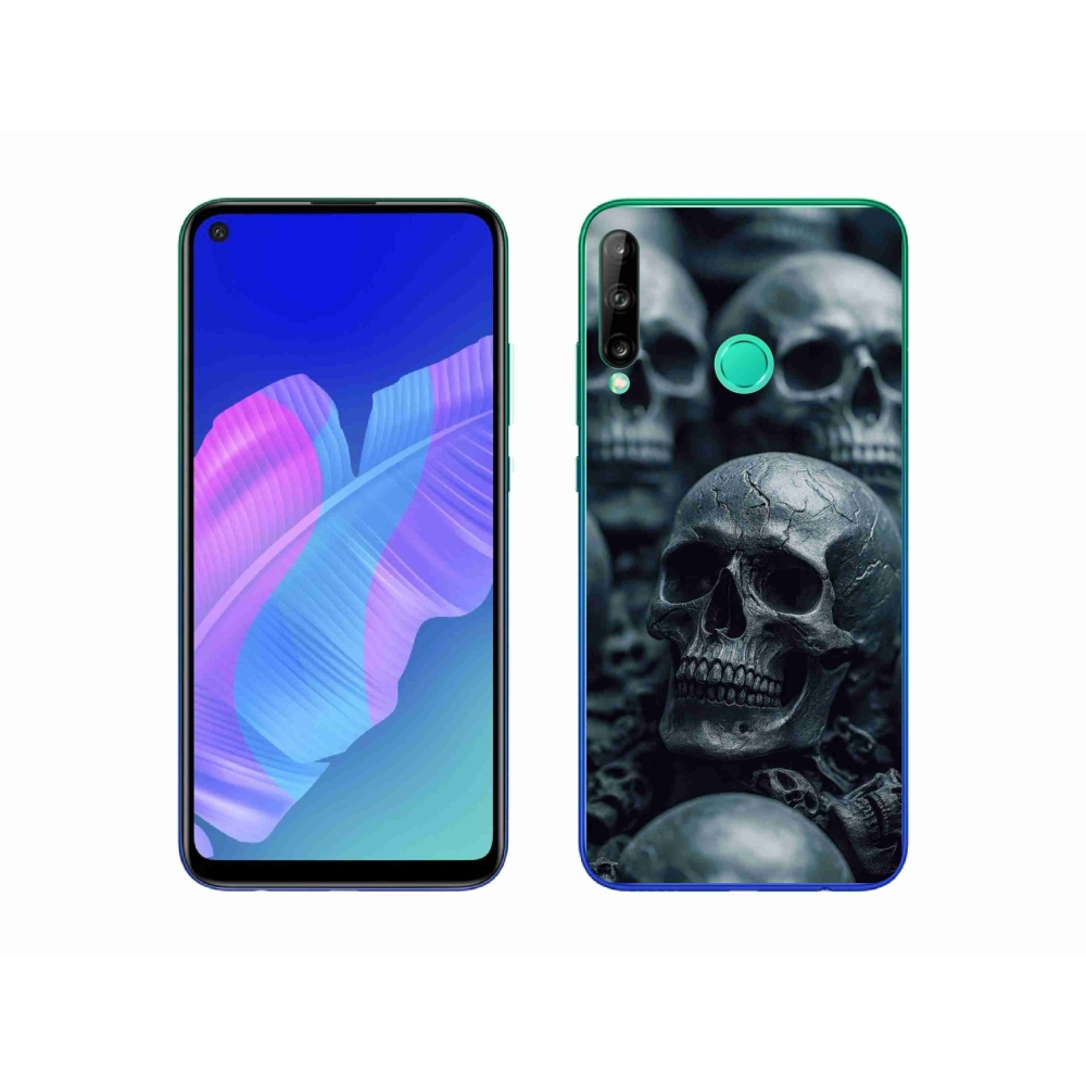 Gélový kryt mmCase na Huawei P40 Lite E - lebka 2